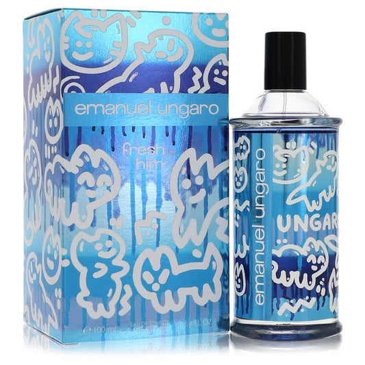 Emanuel Ungaro Fresh For Him 3.4 oz Eau de Toilette