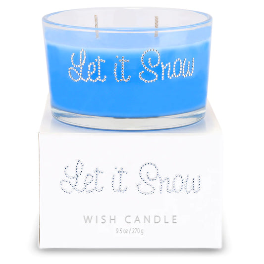 Wish Candle - LET IT SNOW